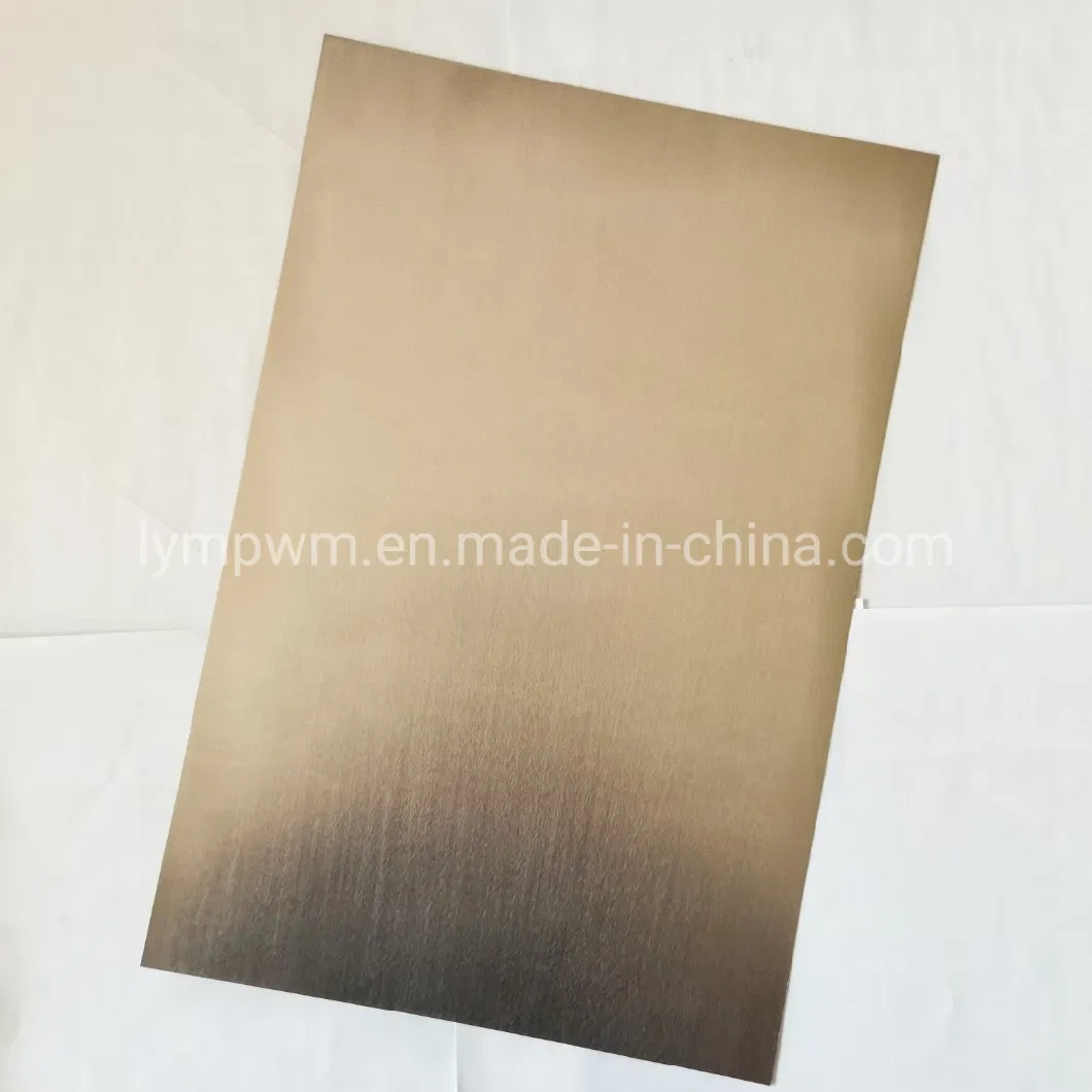 99.95% Tungsten Molybdenum Sheet&amp; Bright Tungsten Molybdenum Sheet in High Temperature Furnace